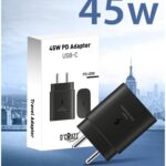 D’Cruzz 45W USB-C PD Travel Adapter | Super Fast Charging Charger for Mobile & Tablets