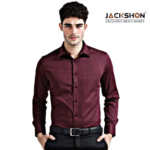 Jackshon Men’s Slim Fit Full Sleeve Shirt – Stylish & Comfortable