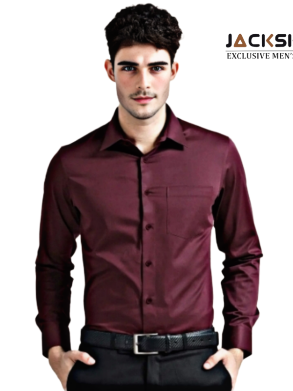 Jackshon Men’s Slim Fit Full Sleeve Shirt – Stylish & Comfortable