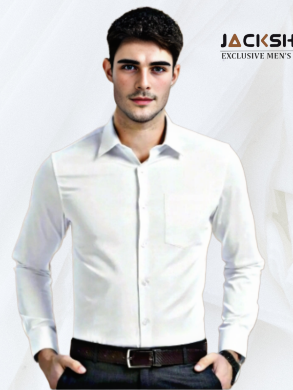 Jackshon Men’s Slim Fit Full Sleeve Shirt – Stylish & Comfortable