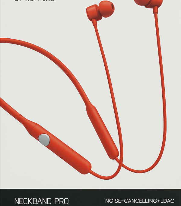 CMF by Nothing Neckband Pro – 50dB ANC, Smart Dial, 37Hrs Battery, Bluetooth (Orange)