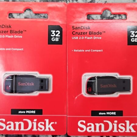 SanDisk Cruzer Blade 32GB USB 2.0 Flash Drive – Reliable & Compact Storage Solution